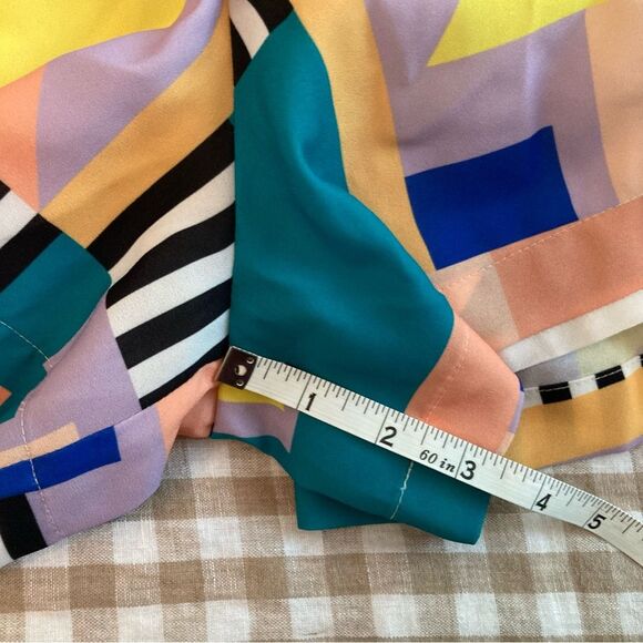 Crosby by Mollie Burch Matthews Short in Palmer Size Large Multicolor - Picture 8 of 13